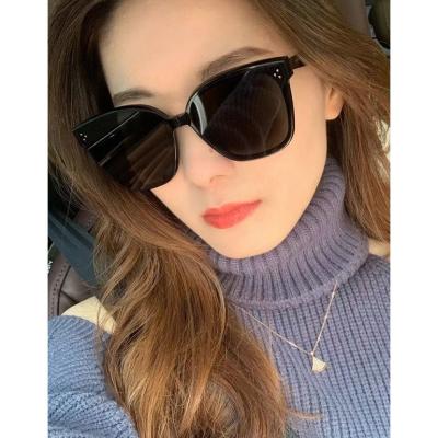 China New fashion sunglasses sunglasses for men and women big glass custom square logo women's luxury flat sunglasses fashion sunglasses for sale