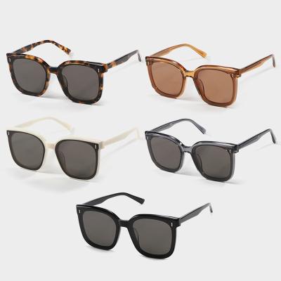 China Square Factory Wholesale Brand Sunglasses Sunglasses New Shape Flat Square Sunglasses for Men and Women for sale