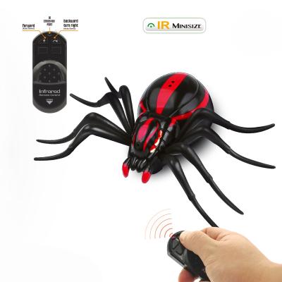 China Education Toys Remote Control Spider Realistic Scary Prank Toys Infrared Electronic Rc Spider For Party Or Halloween Joke Gift For Kids for sale