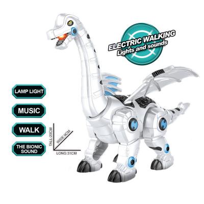 China School New Product Multifunctional Plastic Music Walking Dragon Children Gift Toys Electric Dinosaur Mechanical Robot With Light for sale