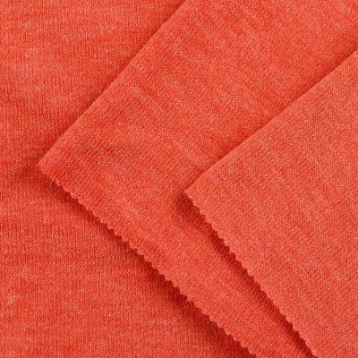 China Hot Sale Anti Pill Plain Dyed TR Blend Hacci Jersey Knit Fabric Factory for sale