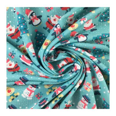 China Antistatic No MOQ Digital Printing Liverpool Ball Fabric Knit Printing Polyester Fabric For Bow for sale