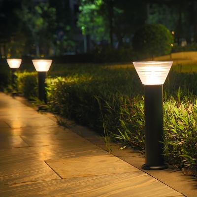 China - Outdoor Lawn Lamp High Sales Antirust Waterproof Black Base Ip65 Type - Modern 2 Watt Led Solar Yard Garden Lamp for sale