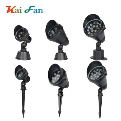 China Modern - Garden Lamp Outdoor Waterproof Aluminum Ip66 Spotlight 6w 12w 18w Led Garden Lawn Light for sale