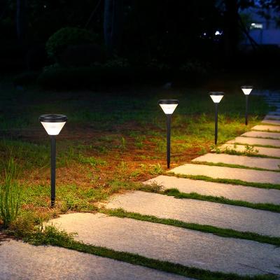 China Modern - Wholesale Aluminum Outdoor Outdoor Lawn Yard Plant Lawn Lamp Plug 2w Solar Led Garden Ground Light for sale