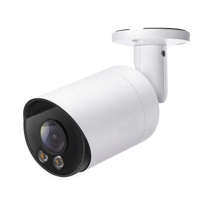 China 8MP Colorvu NIGHT VISION IP POE Outdoor Bullet Camera Colorful Image 24/7 Built In Microphone for sale