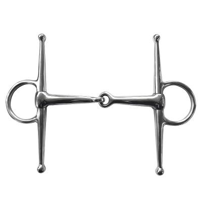 China Full Solid Stainless Steel Horse Bit Cheek Bits Attached Mouth BT0601 for sale