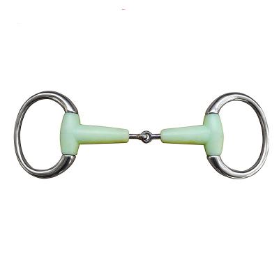 China Stainless steel horse mouth ring eggbutt bitten apple jointed size 70MM horse product BT0316 for sale