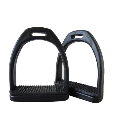 China POM plastic horse stirrup. With black rubber protection. Assorted colors, size: 4 3/4