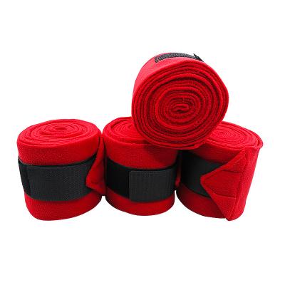 China Fleece Horse Fleece Wrap, Equine Fleece Polo Wraps (set of 4) - Horse Leg Wraps. for sale