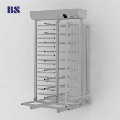 China Manual Full Height Turnstile Full Height Pedestrian Turnstile For Security for sale