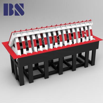 China Financial Squares Traffic Controlled Hydraulic Road Blocker For High Security Parking Blockers for sale