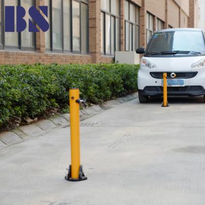 China Bollard Simple And Easy Manual Up Road Fold Down Bollard Street Bollard for sale