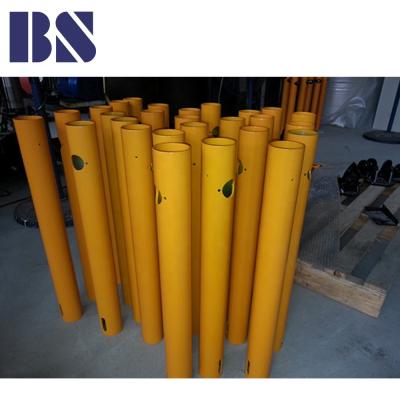 China Simple And Easy Road Post Folding Bollard Steel Fold Down Bollard Manual Bollard for sale