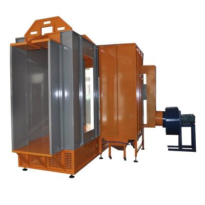 China Machinery Repair Shops Tunnel Powder Coating Spray Booth For Conveyor Line for sale