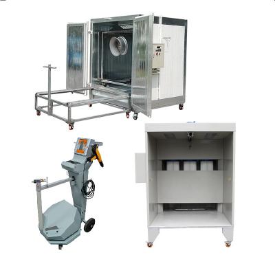 China Machinery Repair Shops Batch To Powder Coating Factory Powder Painting Equipment Package for sale