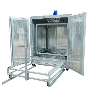 China Factory powder coating oven with sandwich panels for sale