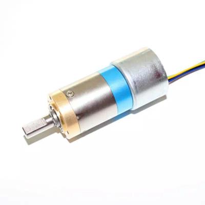 China Motor de engranajes de corriente continua sin escobillas de 24 mm de alto par Bajo ruido 12V 24V Motor de engranajes planetarios en venta