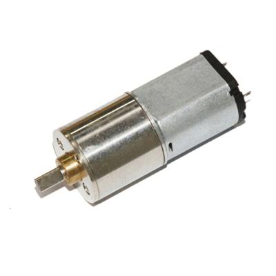 China 3V 6V DC Low Speed Gear Motor 16mm 35 45 55 rpm 3MM Axis Reverse DIY Smart Lock Te koop