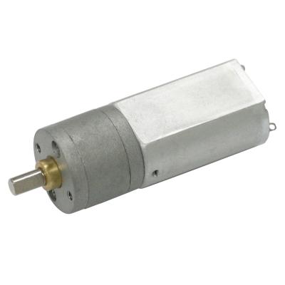 China Micro Brush 3V - 24V DC Motor de engrenagem de alto torque 20mm com eixo D de 4mm à venda