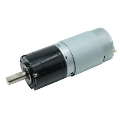 China Stalen DC-planeta-versnellingsmotor 36mm 18V High Torque DC-versnellingsmotor 15 RPM - 300 RPM Te koop