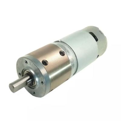 China Hoog koppel elektrische 775 Planetary Gear Motor 45mm 12V 24V 75 Rpm 20NM 100W Te koop