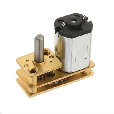 China 3V 5V 6V 12V Mini Brush DC Gear Motor N20 High Torque Low Speed Electric Motor for sale