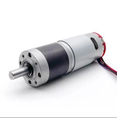 China 12v 24v DC Planetary Gear Motor 36mm PPR Encoder Gear Motor High Torque Low Speed for sale