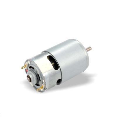 China Hoog vermogen grote koppel waterpomp elektrische motor DC motor RS 775 voor voedselverwerker Te koop