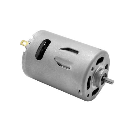 Chine 36 mm de diamètre DC 6v 12v 24v 4000rpm 6000rpm RS 545 Micro moteur à brossage au carbone pour aspirateur à vendre