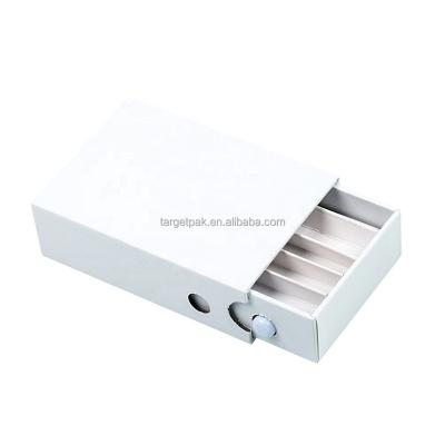 China Handmade Custom Design Heavy Duty Child Lock Slide Drawer Packaging Box Small Paper Roll Cigarette Pre Printed Preroll Box for sale