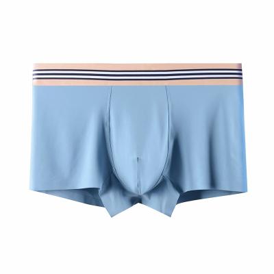 China OEM Antibacterial Mens Underwear Sexy Modal Spandex Solid Breathable Boxer Briefs Knitted Mens Underwear for sale