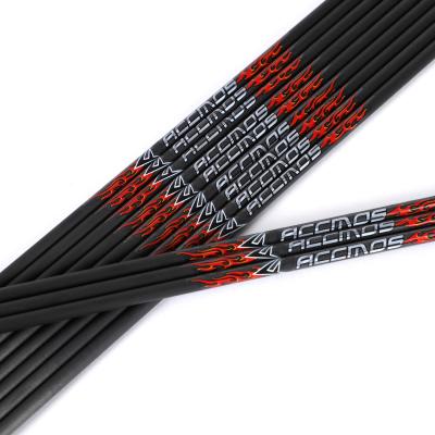 China ACCMOS ID4.2 Spine 300 TIR Black -1800 Pure Carbon Recurve Archery Shaft DIY Archery Hunting Arrow Pure Carbon Archery for sale