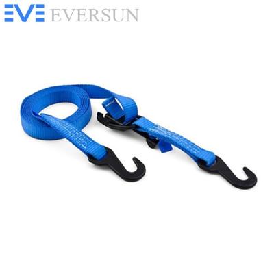 China Polyester ES10057 LC750daN x 25mm x 2m Car Recovery Lashing Strap With Paddle Buckle for sale