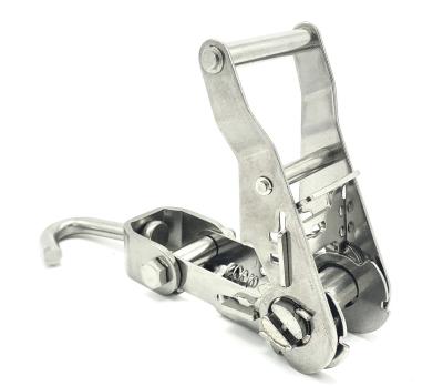 China 1 1/4 Stainless Steel Ratchet Loop Tensioner W/ Swivel J-Hook for sale