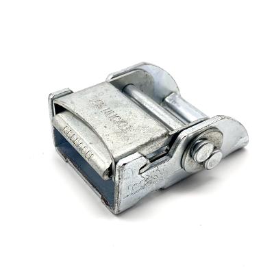 China Cam Locking 1.5 Inch 38mm White Zinc Cam Buckle TCS Toothless Buckle for sale