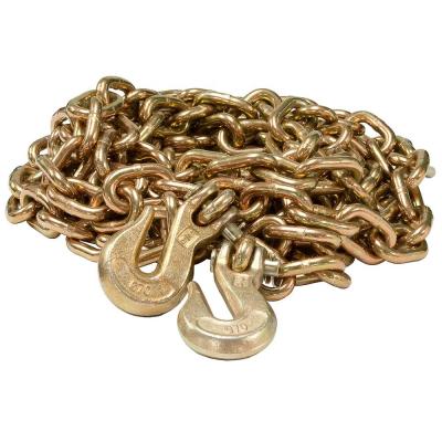 China G70 5/16 x 20 Binding Transport Chain with Clevis Grab Hooks for sale