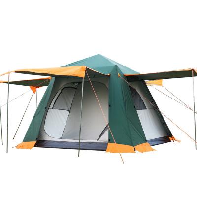 China Water Proof Outdoor Camping Step Up Family Luxury Cotton Tent Bell Tent for sale