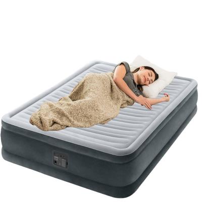 China Portable Ultralights Thicken Hair Planting Double Large Line Inflatable Air Bed Suit Sleep Pad for sale