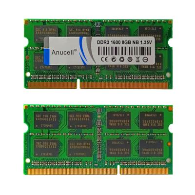 China LAPTOP memoria RAM ddr3 for laptop ram ddr3 8gb 1600mhz laptop RAM NB 8gb for sale