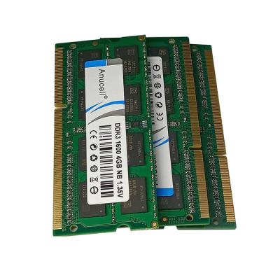 China LAPTOP ddr3 factory outlet laptop pc3 12800 ram memory 1600MHz ram ddr3 ram ddr3 8gb for sale