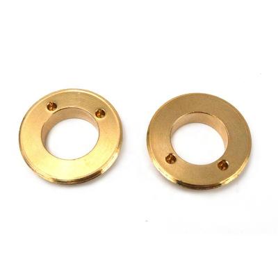 China Custom non-standard processing Xiamen hardware supply industrial equipment custom brass ring lock nut wholesale brass screw for sale