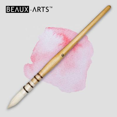 China Watercolor Goat Hair Watercolor Blended Paint Brushes Quill Water Absorption Artist Brushes for sale