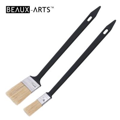 China Angular Wall Painting Pig Bristle Hair Flat Brush Brush Wall Brush for sale