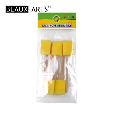 China Yellow Sponge Foam Brushes Art Paint Sponge Kit Wholesale Art Supplies for sale