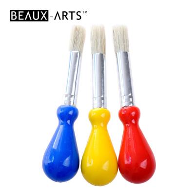 China Easy-Handle Craft Oil Painting Kids Art Paint Brush Set Oil Acrylic Paint/Acrylic Paint/Brushes Kids Craft Brushes for sale