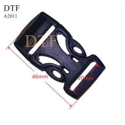 China Hardness ; Durable Safety Adjustable Plastic Side Release Buckle Quick Connect Plastic Buckle for sale