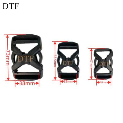 China Hardness ; Safety Durable Buckle Plastic Loose Buckle For Pet Collar Plastic Buckles For Backpacks for sale