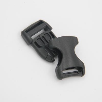 China Hardness ; Plastic Elasticity Slider Adjust Customside Release Buckle for sale