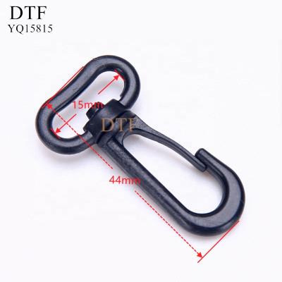 China Hardness ; Elasticity; Durable Hot Selling Plastic Bag Custom Color Swivel Snap Hook And Staples Buckle for sale